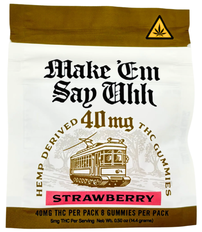 Strawberry THC Infused Seltzer 